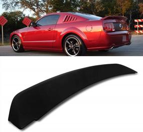 img 4 attached to Modifystreet For 05-09 Mustang GT500 Style Flush Mount Rear Trunk Spoiler Wing