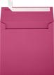 lux magenta 5 1/4 x 5 1/4 invitation envelopes with peel & press seal, 50 pack, printable for cards and invitations (5 1/2 x 5 1/2) logo
