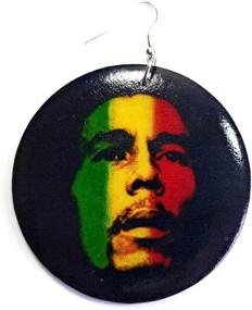 img 1 attached to Teris Boutique Reggae Jamaican Earrings