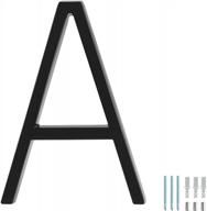 modern 5 inch black floating house letter a wall mount decor by covanm logo