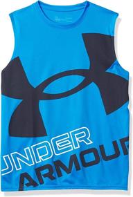 img 3 attached to Under Armour Exploded Sleeveless T Shirt Boys' Clothing ~ Active