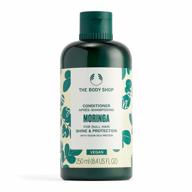 the body shop moringa shine & protection conditioner - vegan formula for revitalizing dull hair - 8.4 fl oz logo