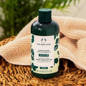 img 1 attached to The Body Shop Moringa Shine & Protection Conditioner - Vegan Formula For Revitalizing Dull Hair - 8.4 FL OZ