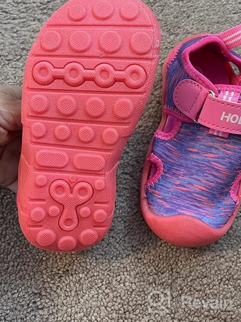 img 1 attached to Lightweight Sandals for 👧 Toddler Girls - HOBIBEAR Girls Shoes review by Sanny Hoffman