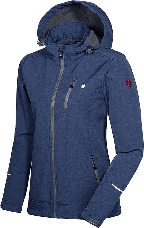 little donkey andy softshell removable women's clothing at coats, jackets & vests 로고