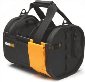 img 3 attached to ToughBuilt TB-81-12: Durable 12" Modular Tote Tool Bag With 61 Pockets, Loops, And Dividers For Ultimate Storage And Organization - Perfect For Electrical And Maintenance Tools