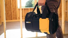 img 2 attached to ToughBuilt TB-81-12: Durable 12" Modular Tote Tool Bag With 61 Pockets, Loops, And Dividers For Ultimate Storage And Organization - Perfect For Electrical And Maintenance Tools