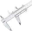 nortools 6-inch professional stainless steel vernier caliper for accurate inside, outside, depth and step measurements - qc inspected to perfection logo