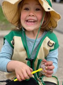 img 7 attached to Exploration Kit For Kids: INNOCHEER Explorer & Bug Catcher Set With Vest, Hat, Binoculars And More!