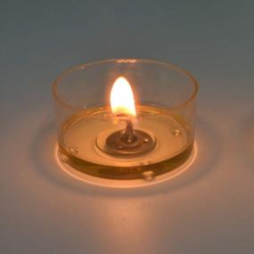 img 1 attached to TELOSMA Soy Tealight Candles Натуральная ароматизированная восковая свеча, прозрачная чашка, натуральный цвет - набор из 12 шт.