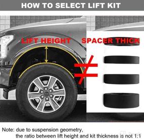 img 2 attached to DCVAMOUS Leveling Lift Compatible Ford