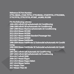 img 3 attached to 🔧 High-Quality HVAC Fan Blower Motor Resistor for Infiniti G20 I30 Q45 QX4 QX60 Nissan NV1500 NV2500 NV3500 Maxima Pathfinder Rogue Sentra Titan - 27761-4BA0A 27226-70T03 277614BA0A 2722670T03 277613SB0A