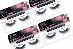 img 4 attached to 4 Pairs Of Ardell 701 Pro Wispies False Lashes For Professional Results