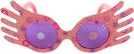 костюмные очки для детей и взрослых в стиле спектрспекс луны лавгуд из гарри поттера логотип
