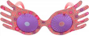 img 1 attached to Harry Potter Luna Lovegood Spectrespecs Costume Glasses For Kids & Adults