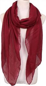 img 2 attached to Elevate Your Evening Look With LMVERNA'S Sheer Large Shawl Wrap