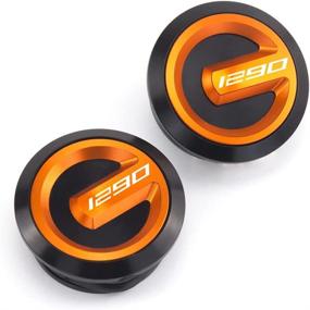 img 4 attached to For KTM 1290 Super Adventure 2015-2022 1290 Super Duke R 2014-2022 Frame Hole Cover Caps Plug Decorative Frame Cap Motorcycle Accessories (Black&Amp