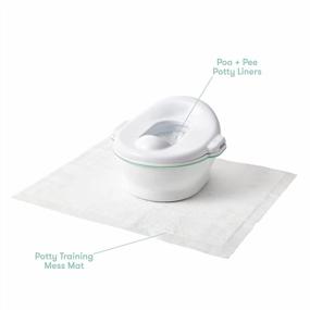 img 2 attached to Leak-Proof Potty Liners And Disposable Floor Pads For Potty Training - Frida Baby'S Essential Cleanup Kit