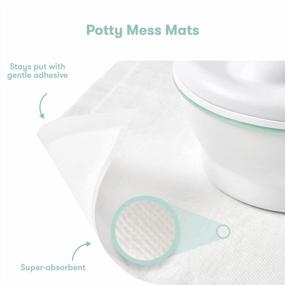 img 1 attached to Leak-Proof Potty Liners And Disposable Floor Pads For Potty Training - Frida Baby'S Essential Cleanup Kit