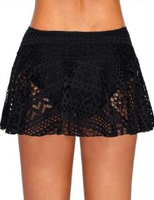 img 3 attached to Chic Crochet Lace Swim Skirt For Women - Available In Sizes S-XXL