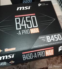 img 5 attached to 🔧 MSI B450-A Pro Max ATX Motherboard for AMD Ryzen 2nd and 3rd Gen with M.2, USB 3.0, DDR4, D-Sub, DVI, HDMI, and Crossfire support