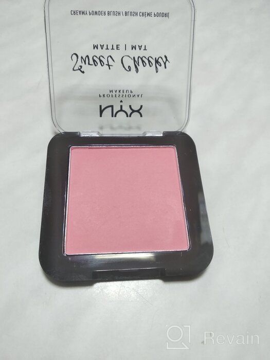 img 1 attached to NYX professional makeup Pressed Blush Sweet Cheeks Creamy Powder Matte, 4 citrine rose review by Riko Long ᠌