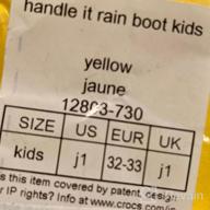 img 1 attached to 👞 Crocs Unisex Kids Handle Boots: Little Boys' Shoes with Convenient Handles review by Timothy Harper