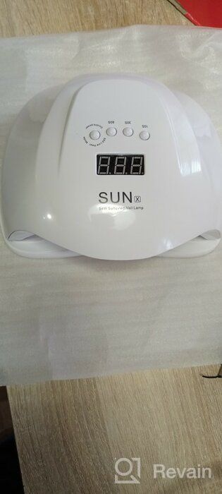 img 3 attached to 💅 Efficient SUNone 48W LED-UV Nail Dryer Lamp in Classic White review by Agata Kaszyska (Lubi ᠌