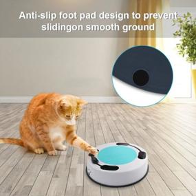 img 1 attached to WINGPET Interactive Cat Toy Set - Kitten Toys With Cat Ball, Catnip Ball, Scratch Mat, And Bell Ball - Simulates Hunting And Playtime For Indoor Cats - Automatic Pet Cat Toys With Batteries Included
