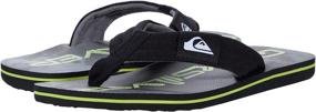 img 1 attached to 👞 Quiksilver Kids AQBL100502 Molokai Layback Sandals - Boys' Shoes