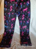 img 1 attached to Slaixiu Leggings Fleece Printing GP777 3P B 130 Girls' Clothing and Leggings review by Digna Rodriguez
