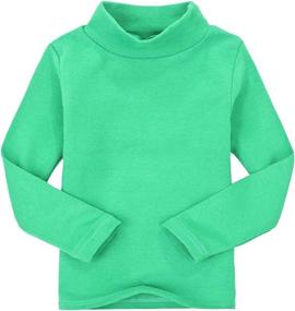 img 2 attached to CuteOn Children Uniform Turtleneck T Shirt Boys' Clothing : Tops, Tees & Shirts