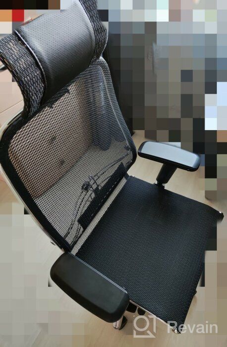 img 2 attached to Computer chair Metta Samurai S-3.04 for executive, upholstery: textile, color: gray review by Gabriela Kamiska ᠌