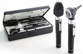 img 4 attached to Diagnostix 5110N ADC Otoscope/Ophthalmoscope Diagnostic Set, Pocket Size, Xenon Lamp 2.5V Hard Case Black