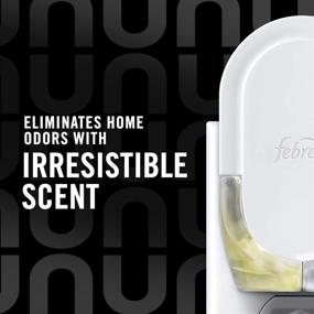 img 1 attached to 🌬️ Febreze Plug-In Air Fresheners, Unstopables Fresh Scent, Strong Odor Eliminator, Scented Oil Refill, 1 Warmer + 2 Oil Refills