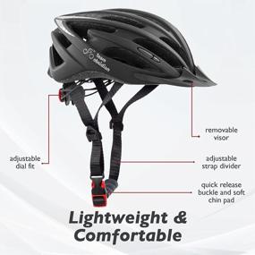 img 2 attached to Team Obsidian Airflow Adult Bike Helmet - Lightweight Helmets For Adults With Reinforcing Skeleton - Unisex Bicycle Helmets For Women And Men - Comfortable And Breathable Cycling Mountain Bike Helmet