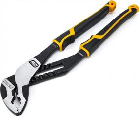 img 4 attached to GEARWRENCH 12-Inch PITBULL K9 V-Jaw Dual Material Tongue And Groove Pliers - Enhanced For SEO - Model 82173C