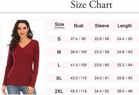 img 1 attached to Gardenwed Women'S Corduroy V Neck Sweatshirt Blouse: Casual Long Sleeve Top For A Stylish Look