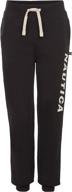 👖 nautica boys' active fleece jogger sweatpants - boys' clothing логотип