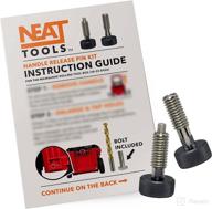 🔧 enhance your milwaukee packout toolbox: neat tools quick release pins kit for easy handle use logo