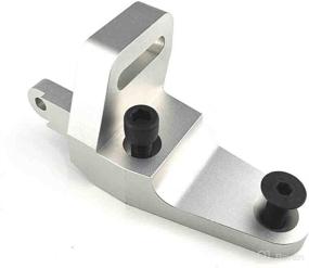 img 4 attached to 🔧 CNC Aluminum Anode Billet Power Steering Bracket for B16 GSR P72 b18c1 b18c5 Type R