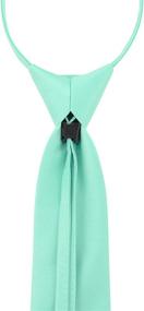 img 1 attached to 👔 Vesuvio Napoli PreTied Necktie Zipper: The Ultimate Men's Accessory for Ties, Cummerbunds & Pocket Squares