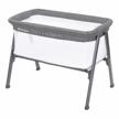 travel bassinet large baby trend lil snooze for comfortable rest logo