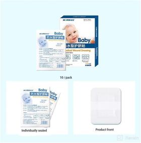 img 1 attached to 🩹 Topwon Waterproof Baby Navel Sticker Umbilical Cord Patch – 10 Pieces for Toddler Belly Buttons, Ideal for Swimming, Bathing, and Beach Activities