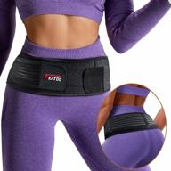 featol sacroiliac hip belt, si joint belt for women and men that alleviate sciatic, pelvic, lower back and leg pain, stabilize si joint brace trochanter belt breathable and comfortable si belt size small logo