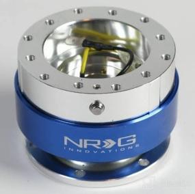 img 2 attached to 🔧 Enhanced NRG Innovations SRK-100BL Quick Release Kit - Silver/Blue