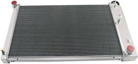 img 1 attached to 🚗 High-Performance ALLOYWORKS Aluminum Radiator for 1968-1977 Chevy Chevelle Blazer, Chevy El Camino, Jimmy, GMC - Efficient Cooling and Enhanced Engine Performance