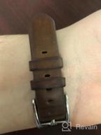 img 1 attached to Beyite Leather Bands: Perfect Fit For Fitbit Alta And Alta HR (5.5" - 8.1") review by Justin Frazier