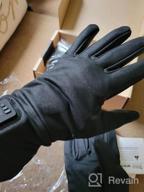 img 1 attached to Rechargeable Heated Glove Liners For Women Men - Perfect For Work, Skiing, Fishing & Hunting! review by Nick Cleary