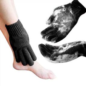 img 4 attached to Revitalize Your Skin With MIG4U Exfoliating Shower Gloves For Men & Women
